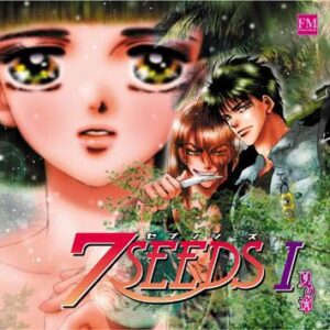 7SEEDS manga cover with three characters close-up