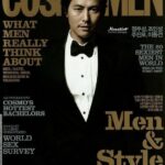 Man in tuxedo on men's style magazine cover