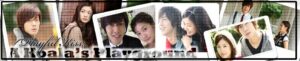 Romantic drama collage of young smiling adults