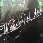 Stage silhouette musician with "Wonderful Day" text