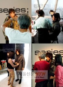 Fashion photoshoot behind-the-scenes collage