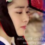 Three faces in traditional Korean historical costumes