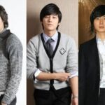 Three young men posing in smart casual attire