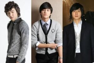Three young men posing in smart casual attire
