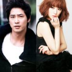 Side-by-side portraits of a man and woman