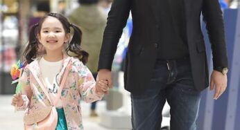 Lee Bum Soo Doubles the Cuteness with Daughter So Eul Attending Media Brand Event