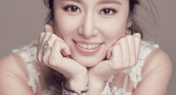 Ruby Lin Featured in Bazaar China as a Black or White Gowned Bride with Statement Jewelry