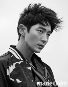 Black and white portrait of a man.