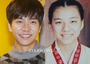 Two smiling individuals side by side.