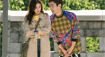 First Drama Poster and New Stills for tvN Rom-com Revolutionary Love with Choi Si Won and Kang Sora