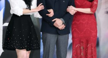 Color Coordinated Leads Attend Press Conference for KBS Drama Black Knight Airing Wednesday