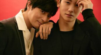 High Cut Captures the Jang Dong Gun and Park Hyung Sik Bromance for K-drama Suits