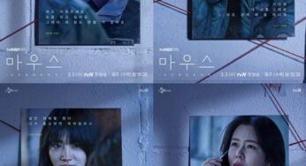tvN Detective Serial Killer Drama Mouse Continues with Gritty Character Posters and Tense New Preview