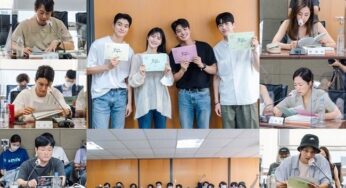 Script Reading Stills for SBS Sageuk Youth Drama Romantic Guest House with Shin Ye Eun, Ryeo Un, Kang Hoon, and Jung Gun Joo