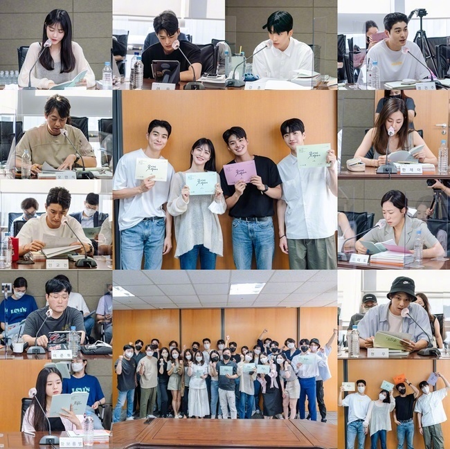 Script Reading Stills For Sbs Sageuk Youth Drama Romantic Guest House With Shin Ye Eun Ryeo Un 