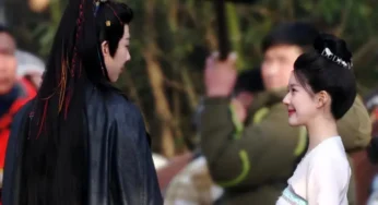Zhao Lu Si and Liu Yu Ning Look Great Together and Continue Strong Costar Chemistry in New BTS Filming Pictures From C-drama The Legend of Jewelry