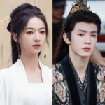 Two people in traditional Asian attire.