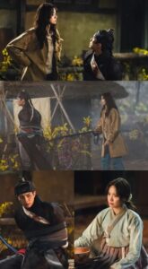 Historical drama scene with intense character interactions.