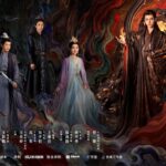 Fantasy characters in ornate traditional attire.