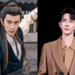 Two men in traditional and modern clothing.