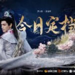 Fantasy character in flowing robes, mystical background.