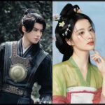 Period costumes with traditional hairstyles and accessories.